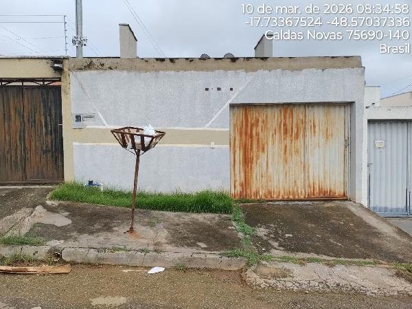 Casa, 69.74 de área total, 69.74 de área privativa, 180.00 de área do terreno,  2 qto(s), em Caldas Novas/GO