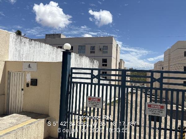 Apartamento, 61.18 de área total, 54.38 de área privativa, 0.00 de área do terreno,  2 qto em Extremoz/RN