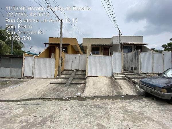 Casa, 0.00 de área total, 30.27 de área privativa, 53.50 de área do terreno,  1 qto(s), WC em São Gonçalo/RJ