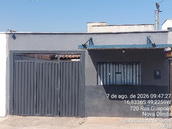 Casa, 80.98 de área total, 80.98 de área privativa, 180.00 de área do terreno,  2 qto(s), em Aparecida de Goiânia/GO