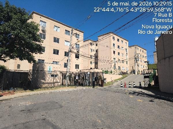 Apartamento, 40.54 de área total, 40.54 de área privativa, 0.00 de área do terreno,  2 qto em Nova Iguaçu/RJ