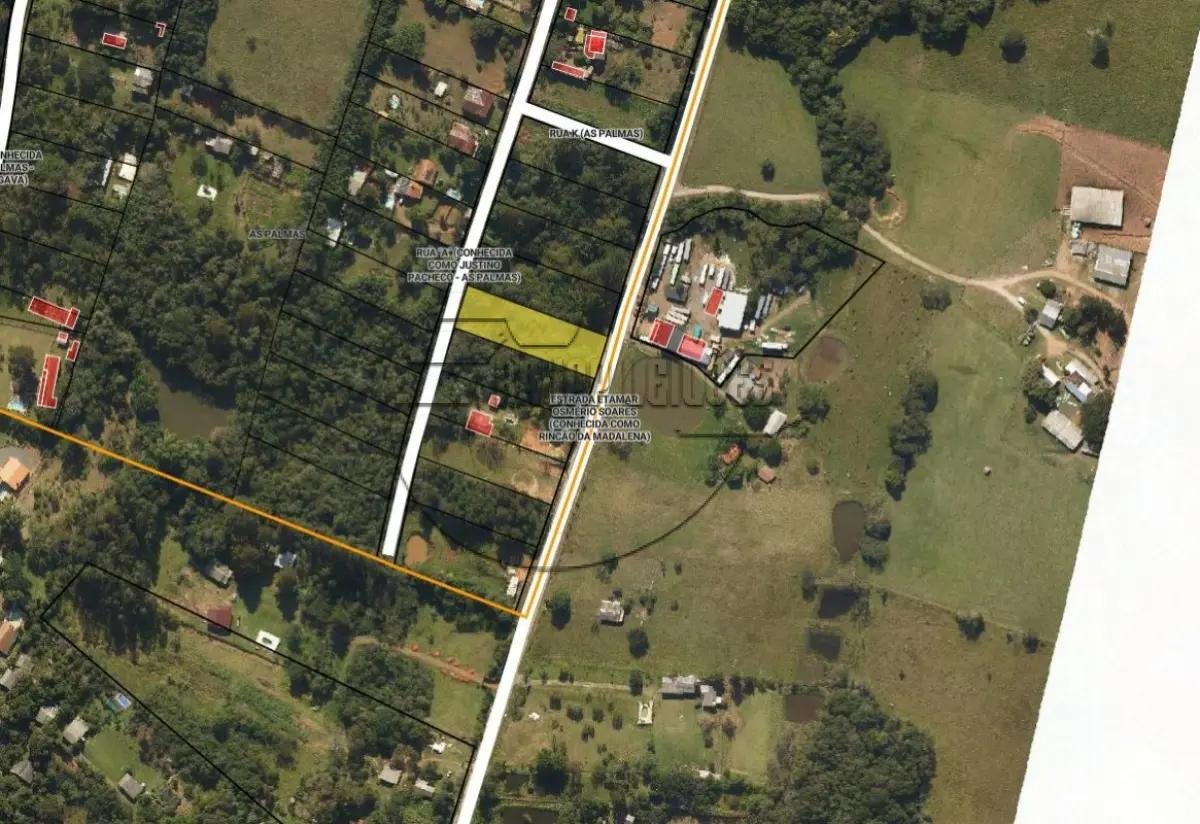 **02ª DATA | (GRAVATAÍ/RS) Terreno c/ 2.511,00m², no Bairro As Palmas em Gravataí/RS