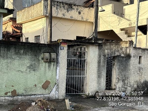 Casa, 62.70 de área total, 62.70 de área privativa, 74.39 de área do terreno,  2 qto(s), a em São Gonçalo/RJ