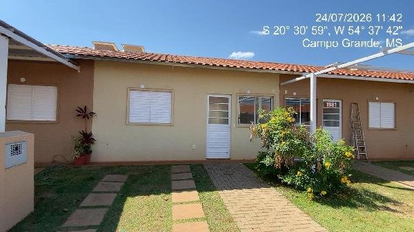 Casa, 41.58 de área total, 41.00 de área privativa, 88.62 de área do terreno,  2 qto(s), a em Campo Grande/MS - foto 1