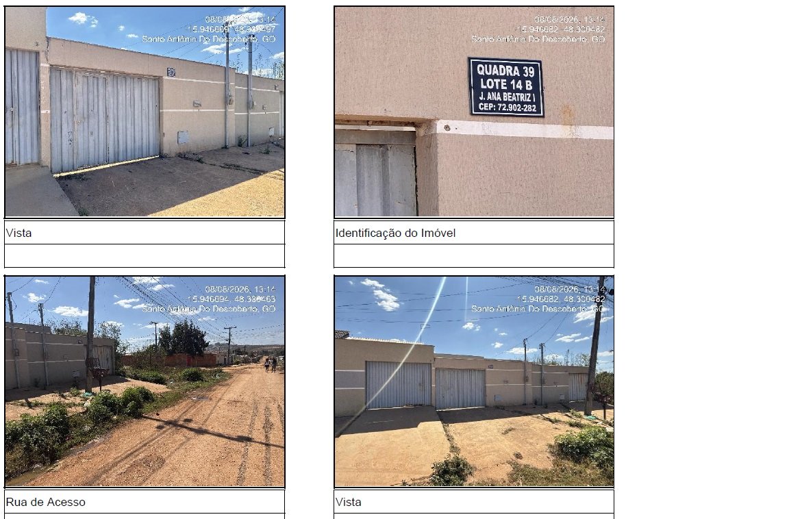Casa, 0.00 de área total, 69.70 de área privativa, 180.00 de área do terreno,  2 qto(s), a em SANTO ANTONIO DO DESCOBER/GO