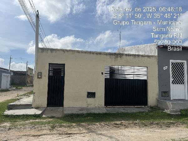 Casa, 55.00 de área total, 59.13 de área privativa, 125.20 de área do terreno,  2 qto(s), em Tangará/RN
