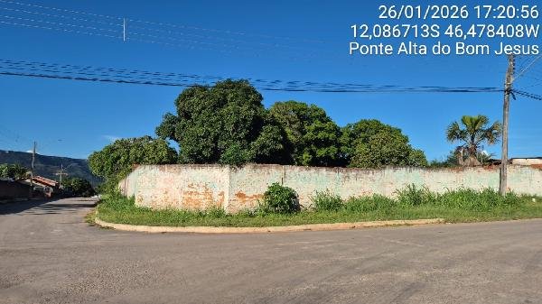 Terreno, 0.00 de área total, 0.00 de área privativa, 443.00 de área do terreno. em Ponte Alta do Bom Jesus/TO