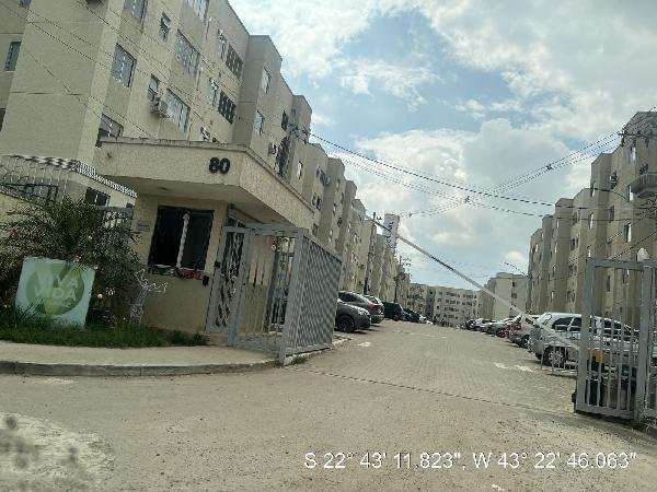 Apartamento, 61.83 de área total, 41.18 de área privativa, 0.00 de área do terreno,  2 qto em Belford Roxo/RJ