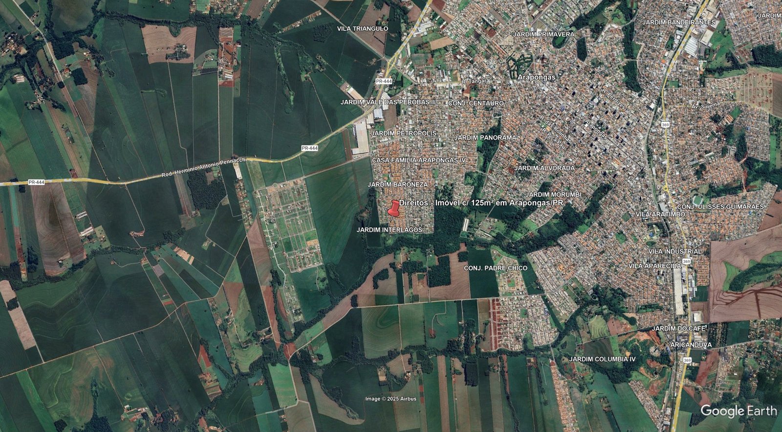 LOTE 1.1 - Direitos - Imóvel c/ 125m² no Res. Araucária I em Arapongas/PR em Arapongas/PR - foto 5