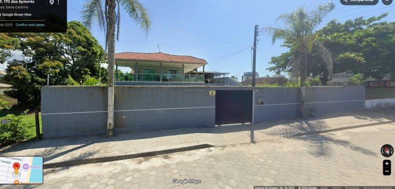 Terreno urbano com benfeitoria em Itapoá/SC