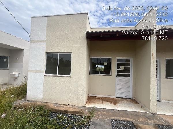 Casa, 69.58 de área total, 69.58 de área privativa, 180.00 de área do terreno,  2 qto(s), em Várzea Grande/MT