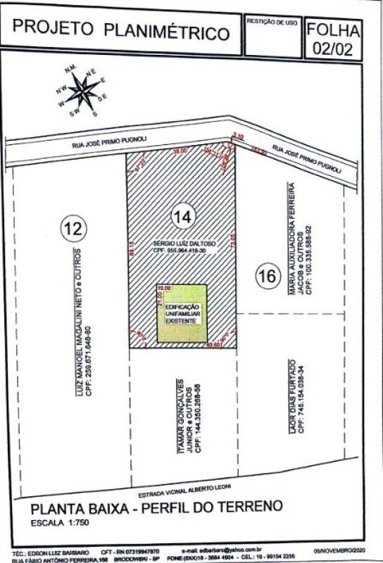 50% de EDÍCULA RESIDENCIAL em TERRENO de 2.400m² locali.. em Brodowski/SP - foto 16