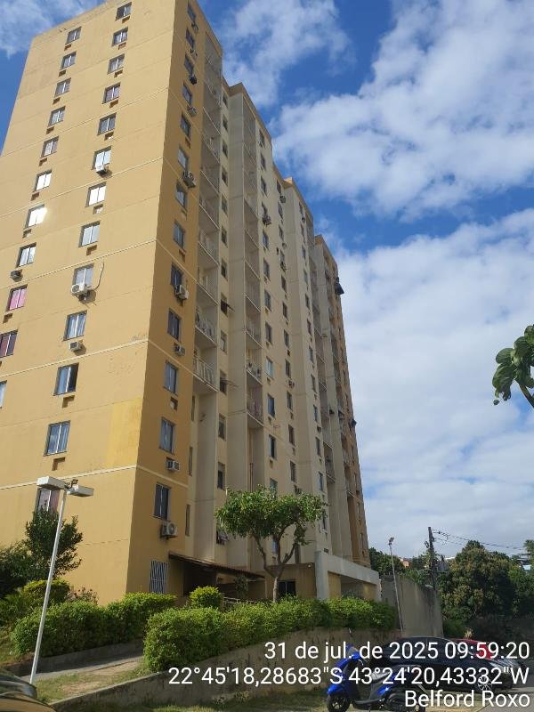 Apartamento, 0.05 de área total, 55.02 de área privativa, 0.00 de área do terreno,  2 qto( em Belford Roxo/RJ