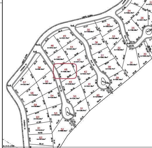 LOTE (UNID.TERRITORIAL Nº 48) DE 1.006,18 M² - CONDOMÍNIO MARINA VILLAGE EM SANTA CRUZ CAB em Santa Cruz Cabrália/BA
