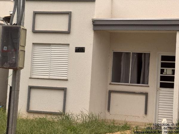 Casa, 62.32 de área total, 62.32 de área privativa, 180.00 de área do terreno,  2 qto(s), em Várzea Grande/MT