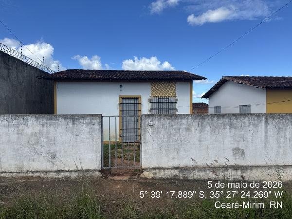 Casa, 46.94 de área total, 46.94 de área privativa, 220.00 de área do terreno,  2 qto(s), em Ceará-Mirim/RN