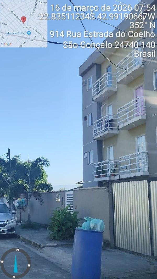 Apartamento, 40.96 de área total, 40.96 de área privativa, 0.00 de área do terreno. em São Gonçalo/RJ