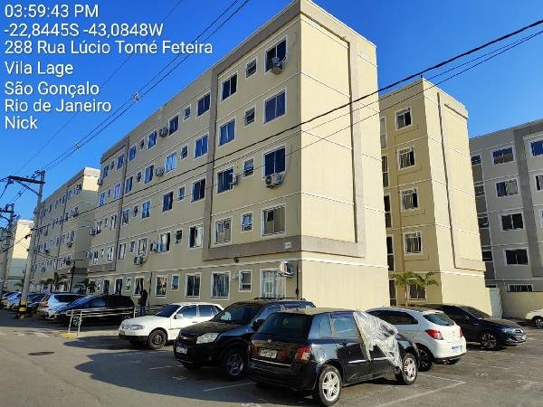 Apartamento, 47.93 de área total, 40.82 de área privativa, 0.00 de área do terreno,  2 qto em São Gonçalo/RJ
