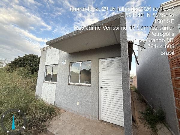 Casa, 52.17 de área total, 52.17 de área privativa, 180.00 de área do terreno,  2 qto(s), em Várzea Grande/MT