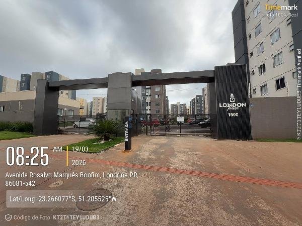 Apartamento, 42.38 de área total, 42.38 de área privativa, 0.00 de área do terreno,  2 qto em Londrina/PR