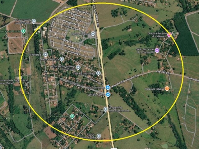 
                        Chácara, 3 Casas, Piscina, a.t 5.000m², Estância Sossego, São Jo em São José do Rio Preto/SP