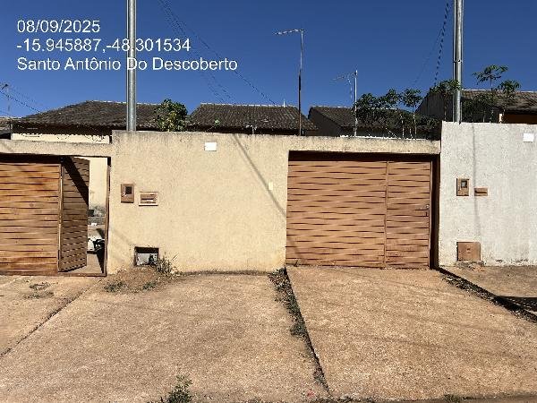 Casa, 61.80 de área total, 61.80 de área privativa, 180.00 de área do terreno,  2 qto(s), em SANTO ANTONIO DO DESCOBER/GO