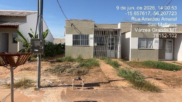Casa, 67.43 de área total, 67.43 de área privativa, 180.00 de área do terreno,  2 qto(s), em Várzea Grande/MT - foto 1