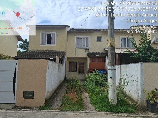 Casa, 58.40 de área total, 58.40 de área privativa, 0.00 de área do terreno,  2 qto(s), a. em Nova Iguaçu/RJ