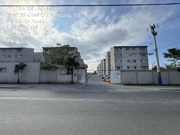 Apartamento, 42.90 de área total, 42.90 de área privativa, 0.00 de área do terreno,  2 qto em Mesquita/RJ