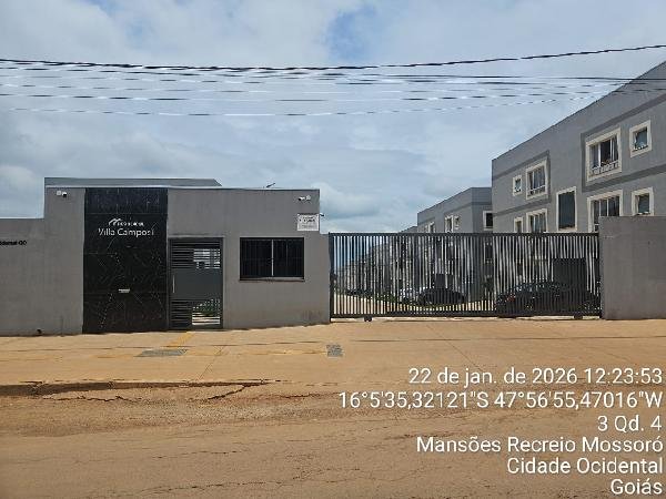 Apartamento, 89.08 de área total, 47.37 de área privativa, 0.00 de área do terreno,  2 qto em Cidade Ocidental/GO