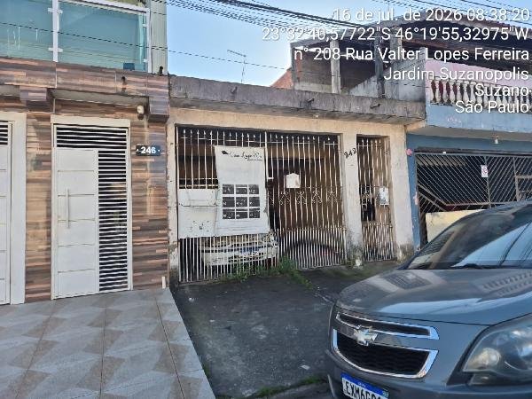 Casa, 117.41 de área total, 117.41 de área privativa, 125.00 de área do terreno,  2 qto(s) em Suzano/SP