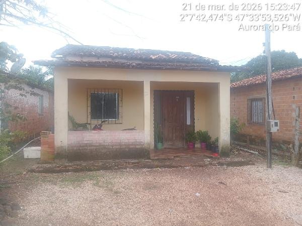 Casa, 63.00 de área total, 51.00 de área privativa, 212.80 de área do terreno,  2 qto(s), em Aurora do Pará/PA