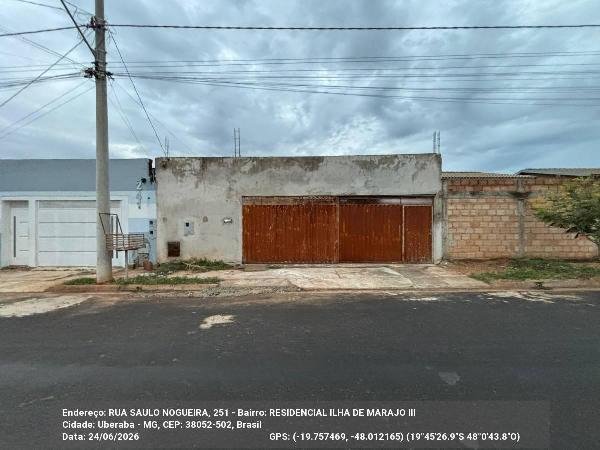 Casa, 48.21 de área total, 48.21 de área privativa, 200.00 de área do terreno,  2 qto(s), em Uberaba/MG