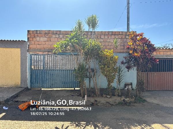 Casa, 55.58 de área total, 55.58 de área privativa, 180.00 de área do terreno,  2 qto(s), em Luziânia/GO - foto 1