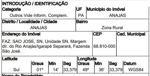 Imóvel rural, 0.00 de área total, 0.00 de área privativa, 333000.00 de área do terreno. em Anajás/PA - foto 2