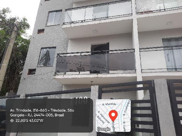 Apartamento, 30.60 de área total, 30.60 de área privativa, 0.00 de área do terreno,  1 qto em São Gonçalo/RJ