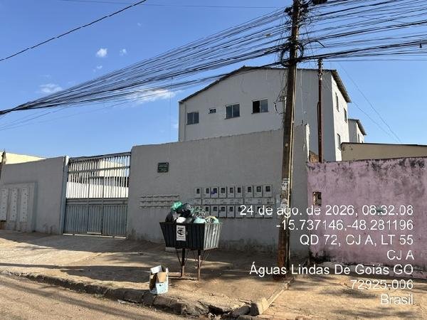 Apartamento, 64.02 de área total, 46.06 de área privativa, 0.00 de área do terreno,  2 qto em Águas Lindas de Goiás/GO