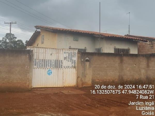 Casa, 57.02 de área total, 57.02 de área privativa, 160.00 de área do terreno,  3 qto(s), em Luziânia/GO