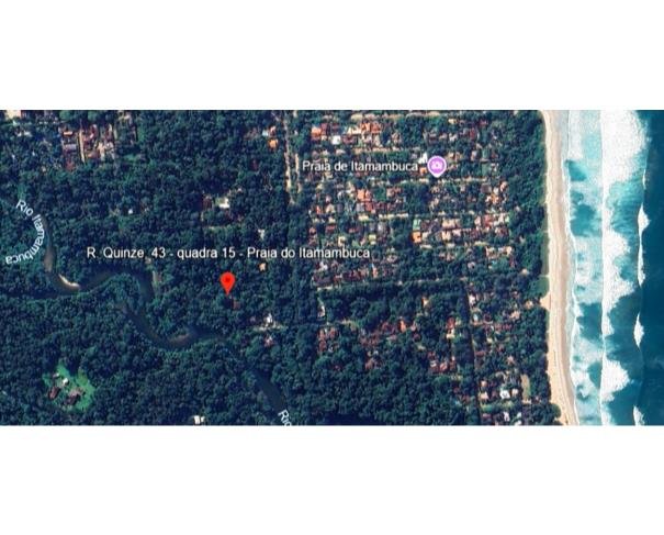 Ubatuba (SP) | Terreno com 552,40m² |  Praia de Itamambuca em Ubatuba/SP