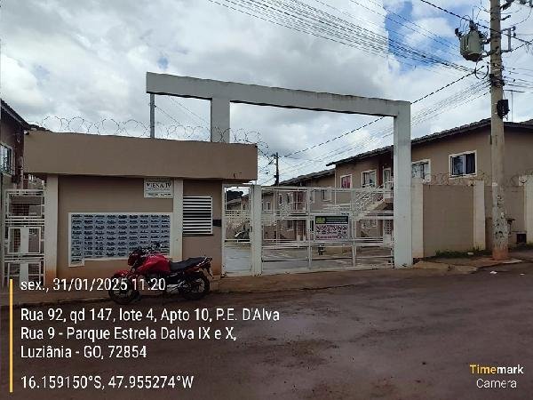 Apartamento, 0.00 de área total, 44.23 de área privativa, 0.00 de área do terreno,  2 qto( em Luziânia/GO