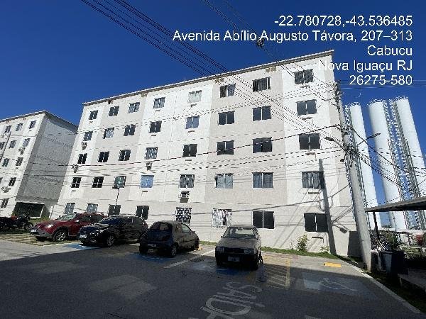 Apartamento, 0.00 de área total, 40.54 de área privativa, 0.00 de área do terreno. em Nova Iguaçu/RJ