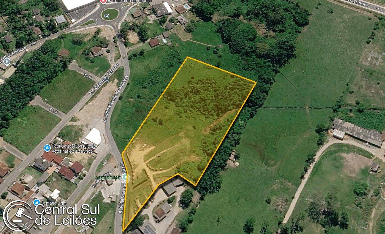 02 Terrenos com áreas somadas de aprox. 16.172,99m², situado em Forquilhas, no Município d em São José/SC