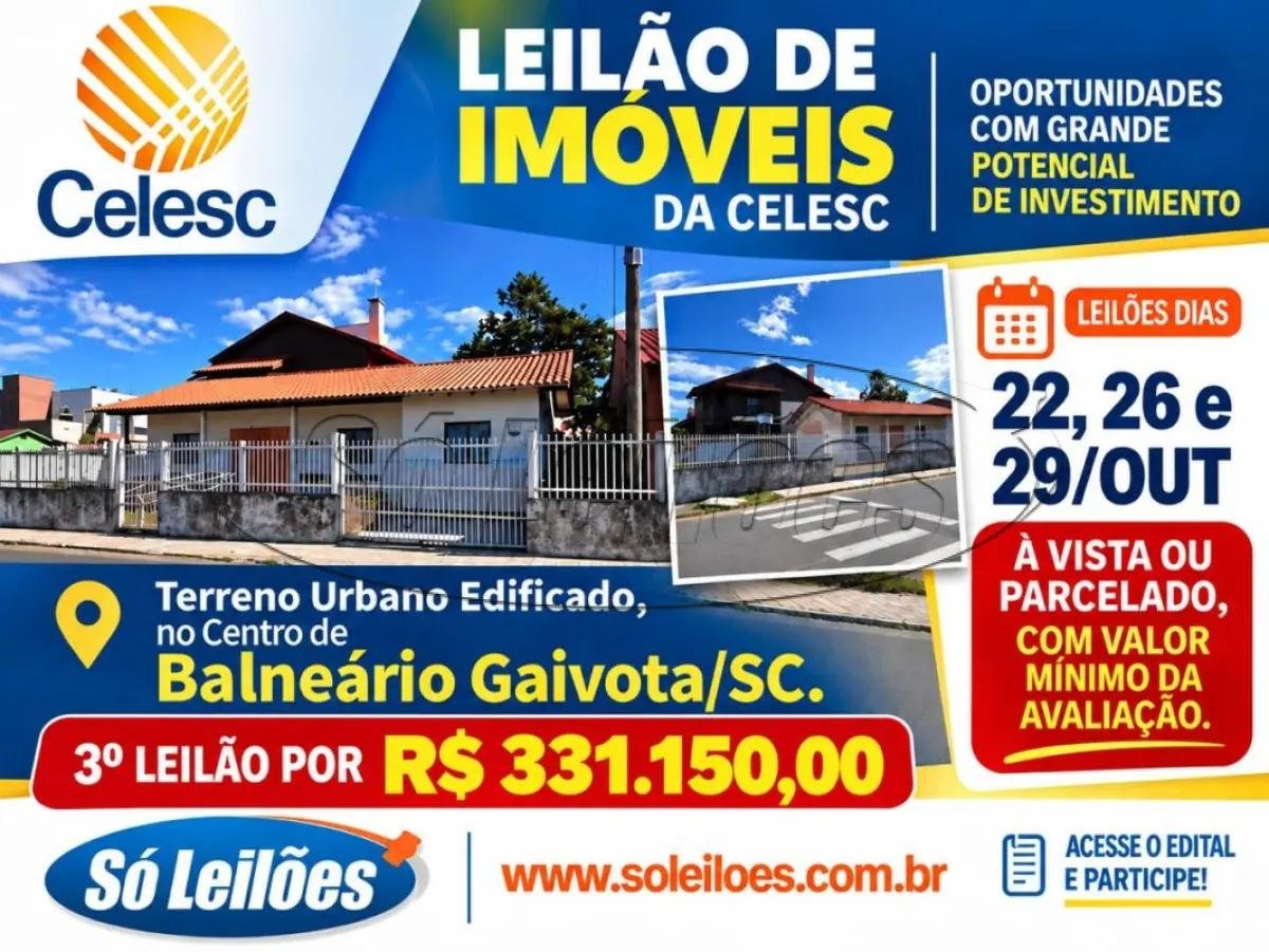 TERRENO URBANO EM BALNEÁRIO GAIVOTA/SC em Balneário Gaivota/SC