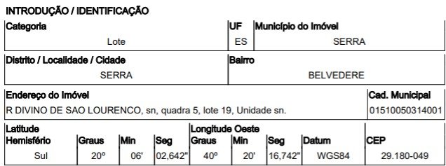 Terreno, 0.00 de área total, 0.00 de área privativa, 300.00 de área do terreno. em Serra/ES - foto 2