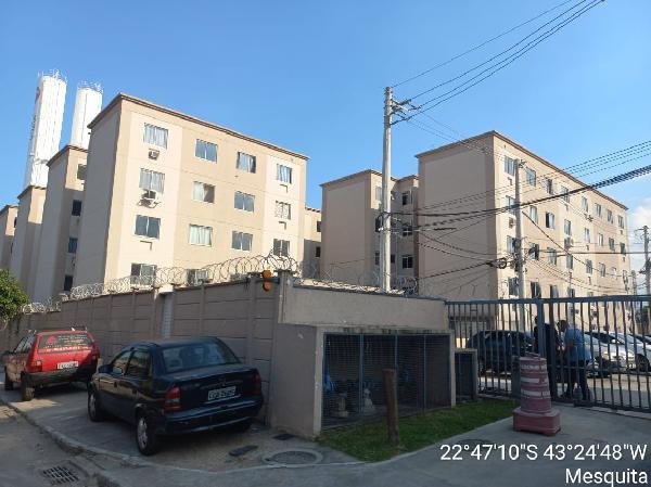 Apartamento, 40.54 de área total, 40.54 de área privativa, 0.00 de área do terreno,  2 qto em Mesquita/RJ