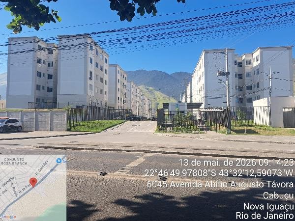 Apartamento, 40.54 de área total, 40.54 de área privativa, 0.00 de área do terreno,  2 qto em Nova Iguaçu/RJ