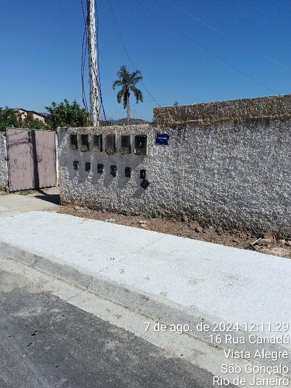 Casa, 0.00 de área total, 54.66 de área privativa, 186.00 de área do terreno,  2 qto(s), W em São Gonçalo/RJ