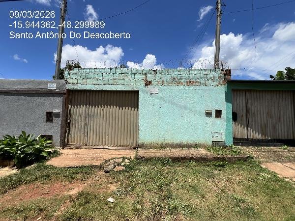 Casa, 62.00 de área total, 62.00 de área privativa, 180.00 de área do terreno,  2 qto(s), em Santo Antônio do Descoberto/GO