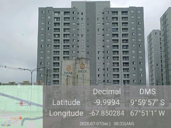 Apartamento, 131.77 de área total, 64.00 de área privativa, 0.00 de área do terreno,  3 qt em Rio Branco/AC