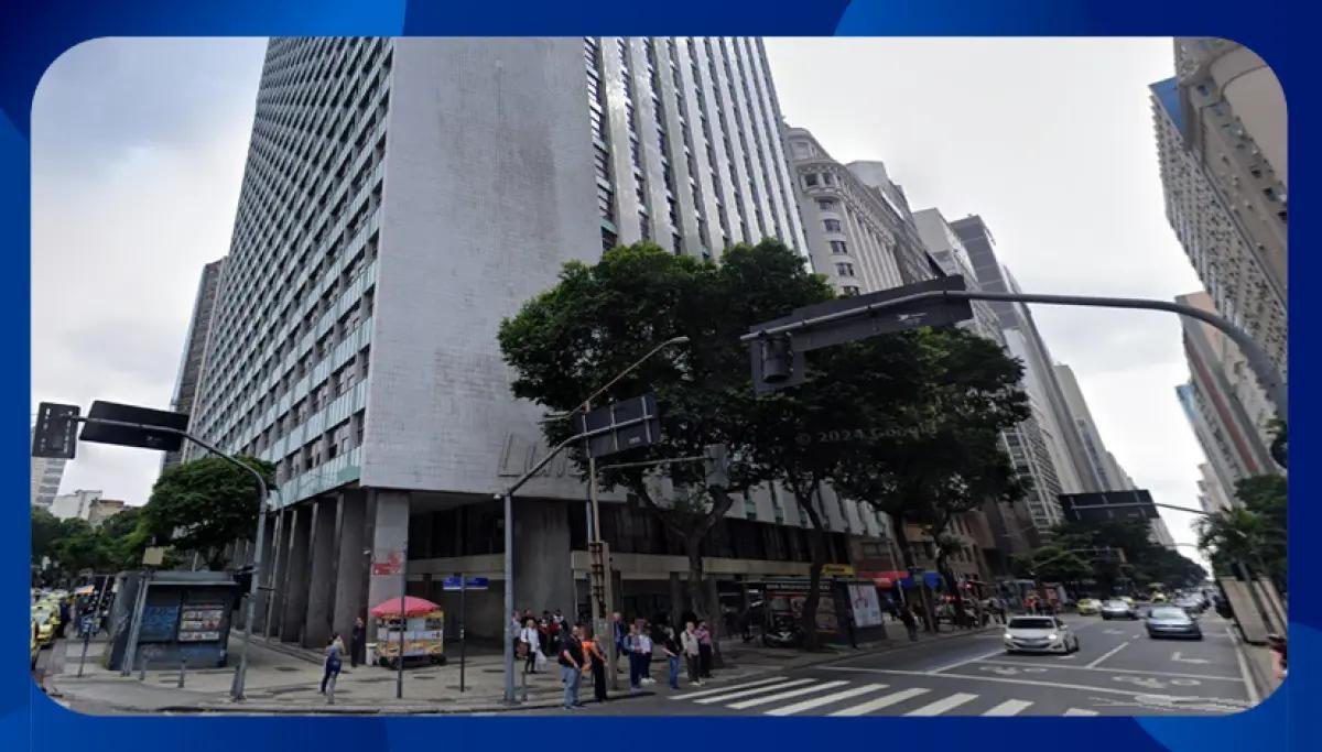 SALA COMERCIAL - Sala nº 808, Edifício AV Central, Avenida Rio Branco, nº 156, Centro, Rio em Rio de Janeiro/RJ